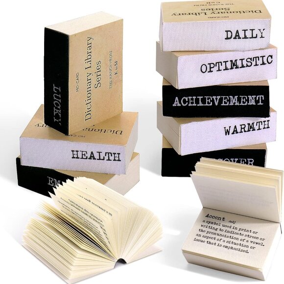 New 800pcs Vintage Mini Dictionary Scrapbook Paper Craft Paper for Junk Journals - Picture 6 of 9